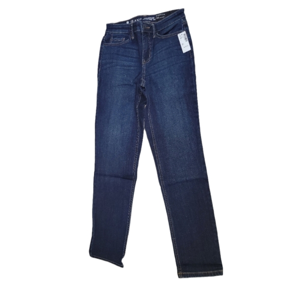 Reitmans size 24 Petite Dark Wash The Vintage jeans Slim fit - Picture 2 of 6